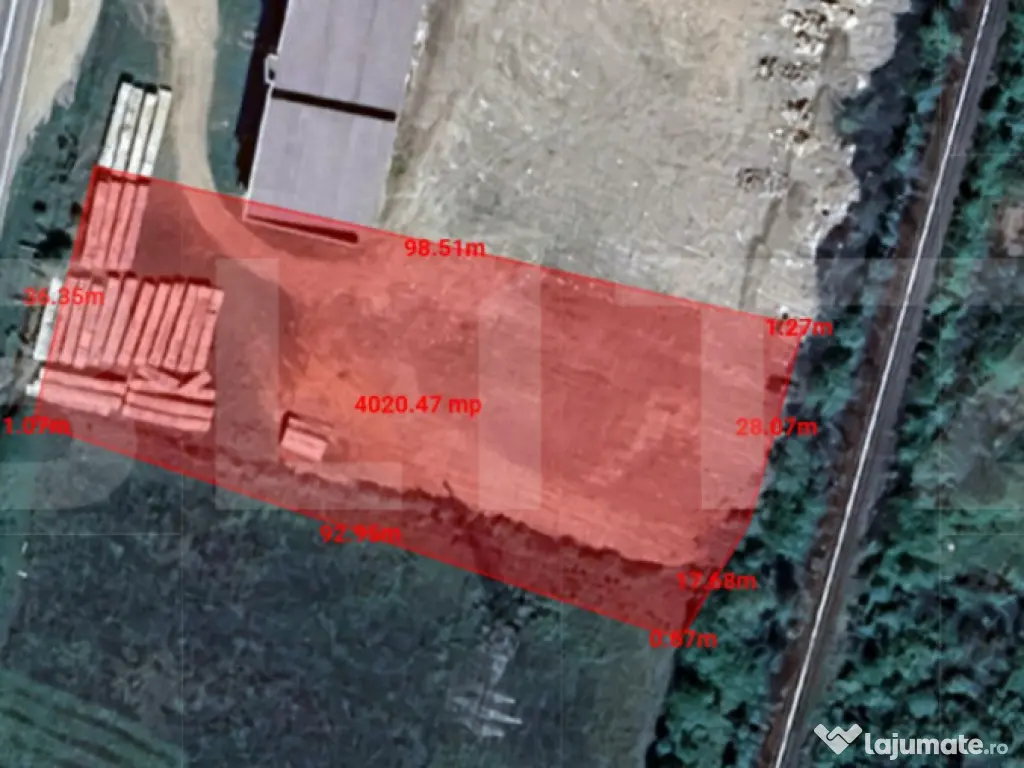 ???? Teren Intravilan DN - Zona Teraplast - Front 36 m - Toa 