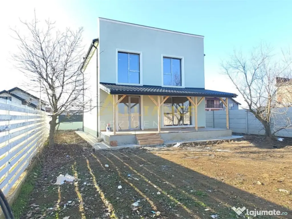 Casa individuala - 5 camere - 3 bai - 120mp utili