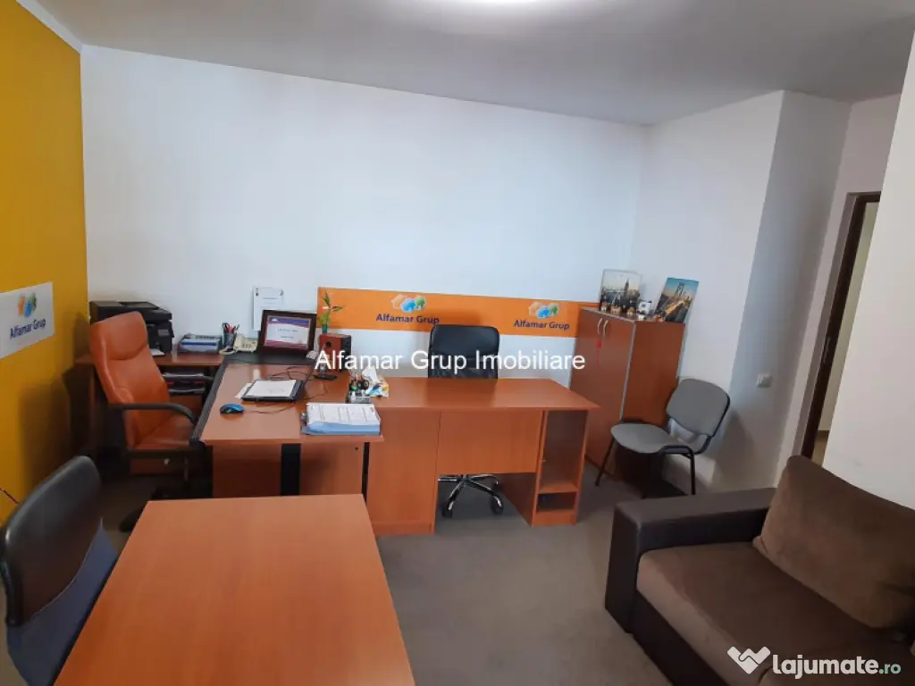 2 camere mobilat birouri, 13 Septembrie- parc Sebastian 