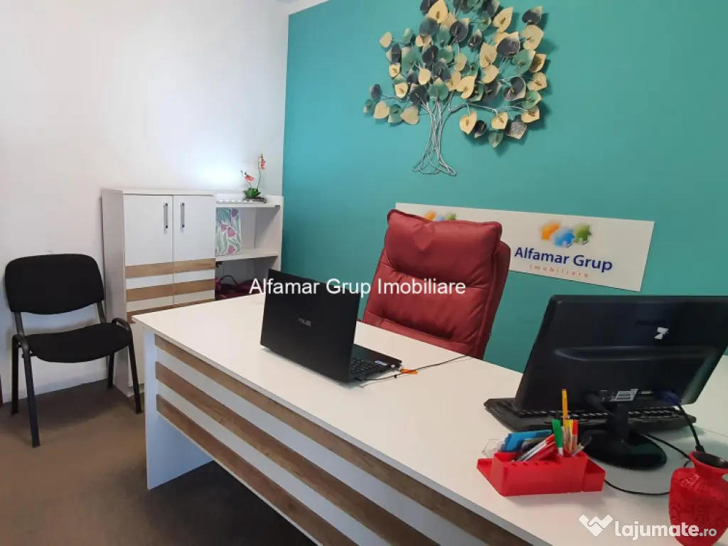 2 camere mobilat birouri, 13 Septembrie- parc Sebastian 