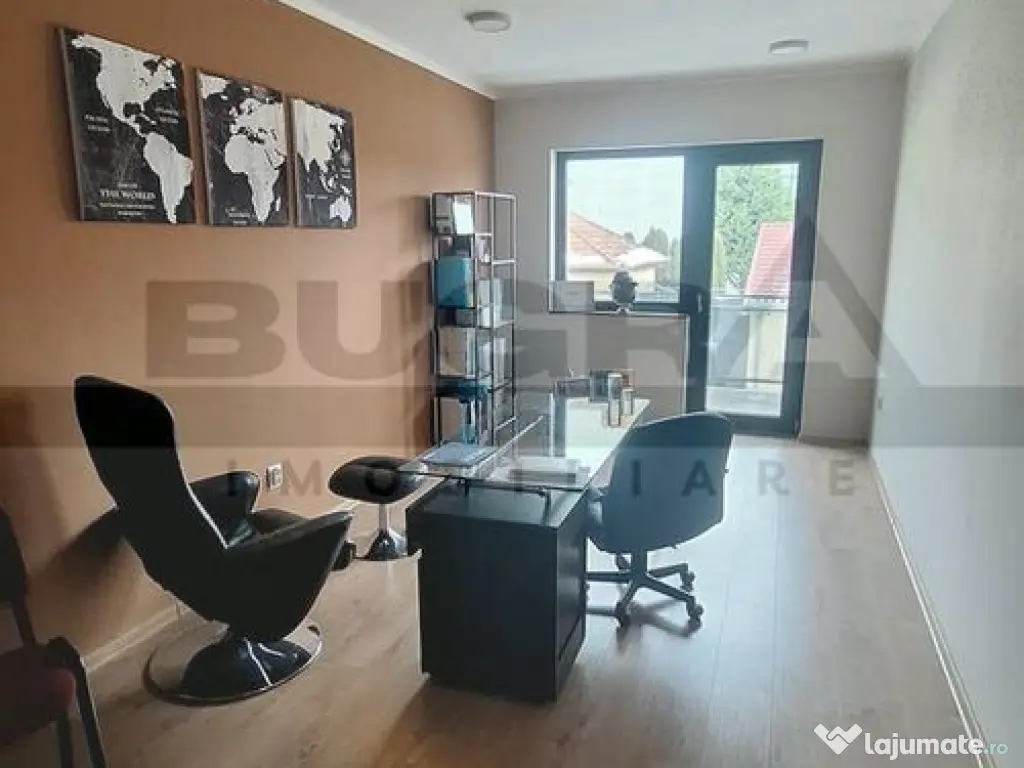 Spatiu de birouri/ apartament de 90mp, parcare, zona Corn... 