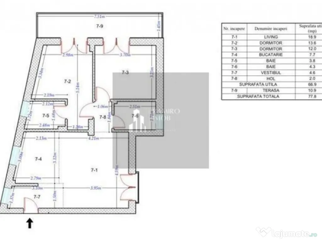 Apartament 3 Camere - Sector 4 - Piata Progresu 