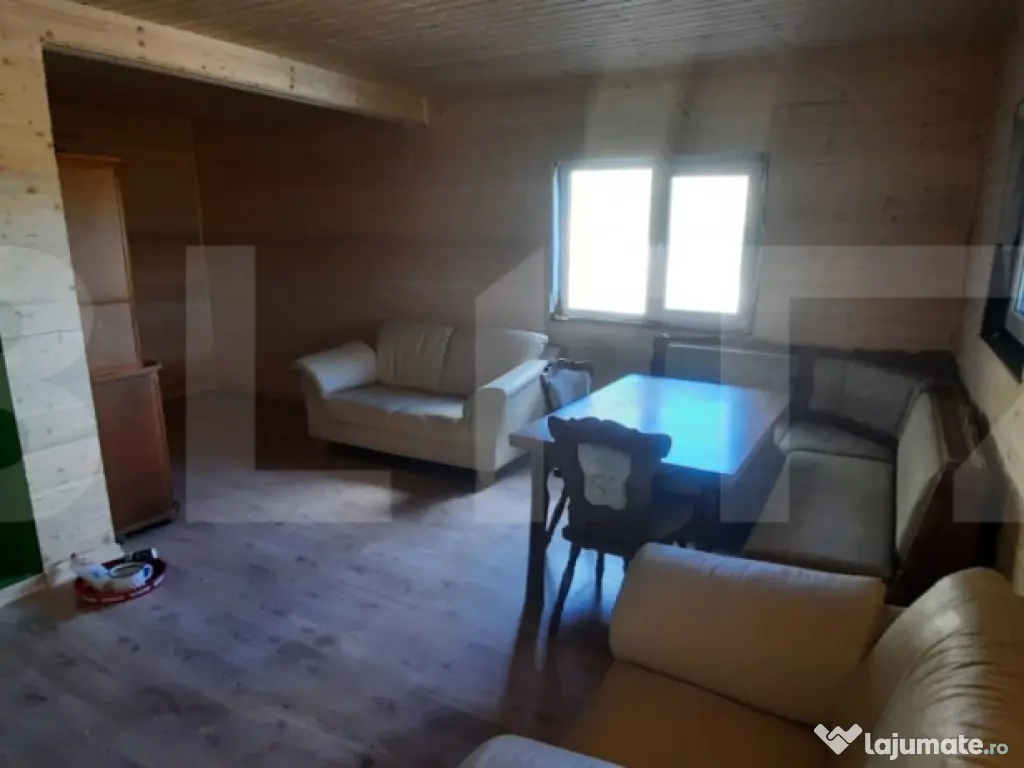 Cabana superbă din bârne de lemn, zona montana – Șugag 