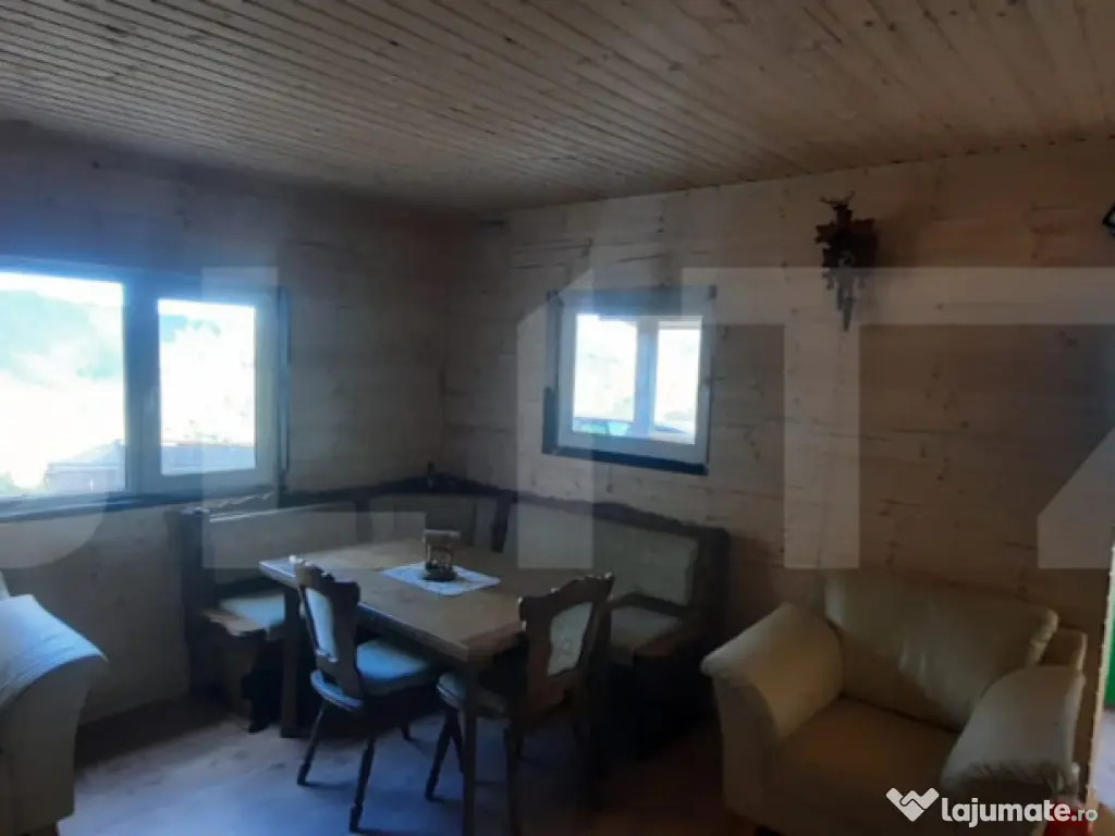 Cabana superbă din bârne de lemn, zona montana – Șugag 