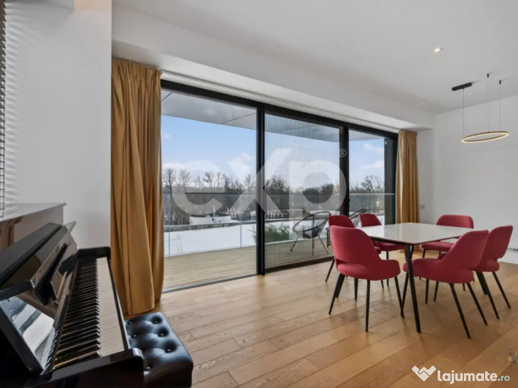 Apartamente generos de inchiriat 2 camere transformat din 3 