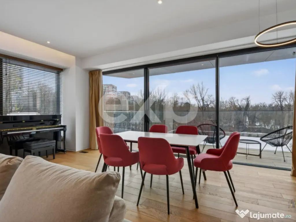 Apartamente generos de inchiriat 2 camere transformat din 3 