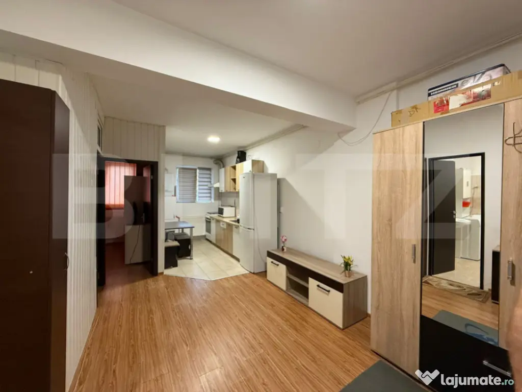 Apartament 2 camere decomandate, parcare, 43 mp, zona Stejar 