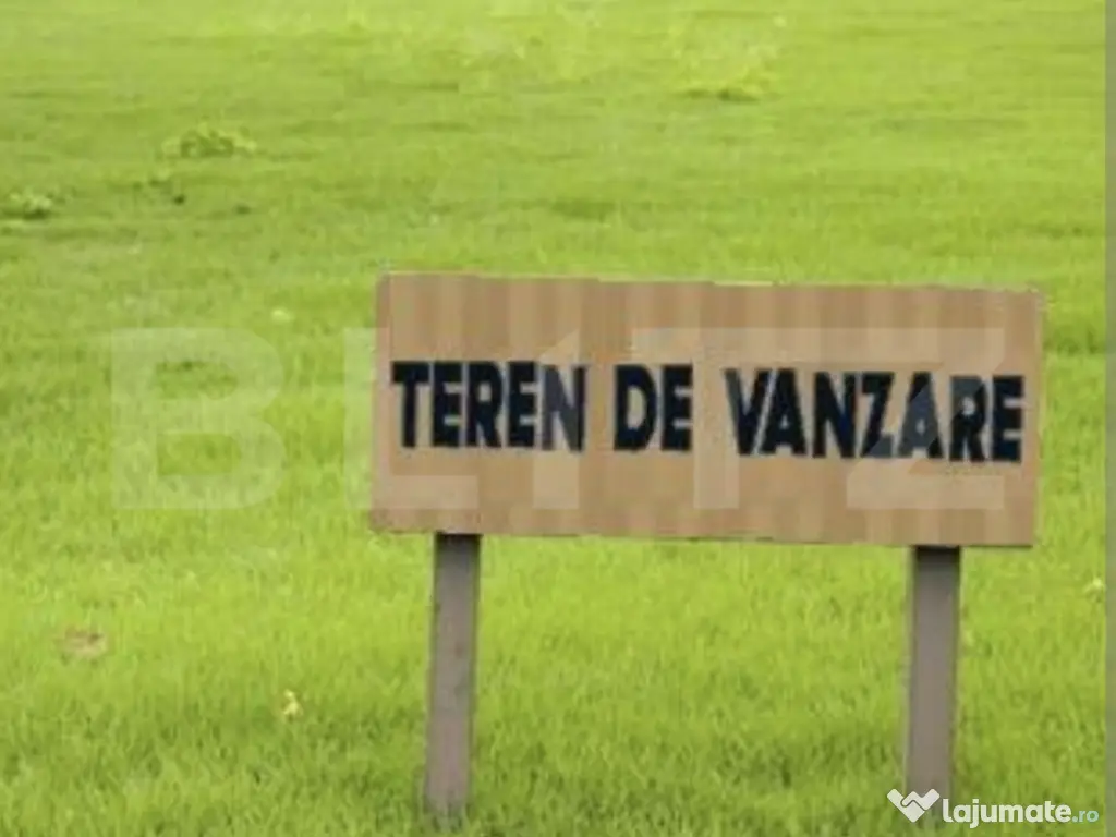 Teren de vanzare, 642 mp, toate utilitalile - zona Burdujeni