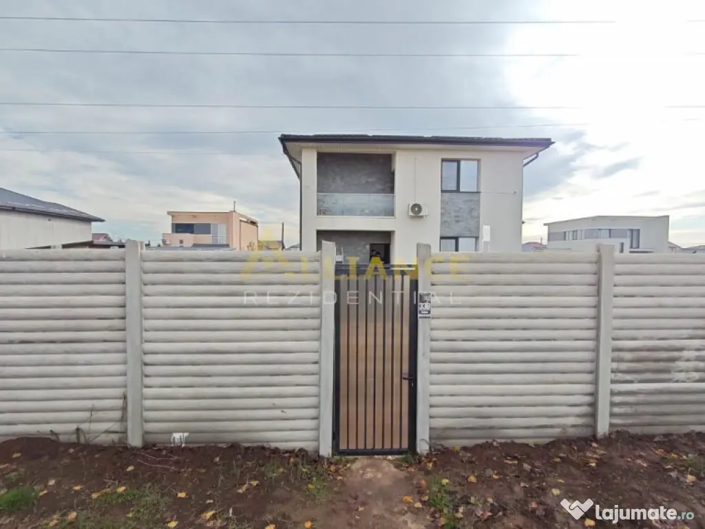 Vila Individuala - mobilata si utilata - 4 camere - 120 mp u 