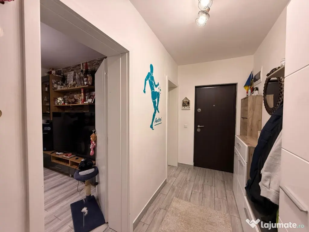 Ap. 2 camere bloc 2022, etajul 1, mobilat și utilat, 2 locuri de parca 