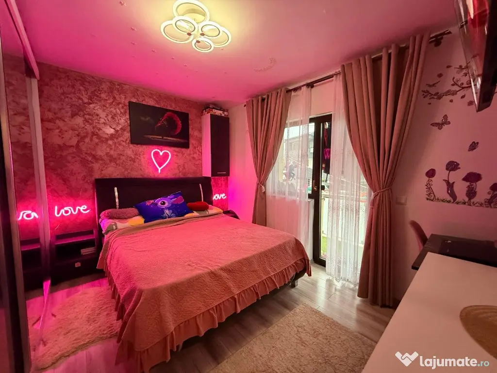 Ap. 2 camere bloc 2022, etajul 1, mobilat și utilat, 2 locuri de parca 