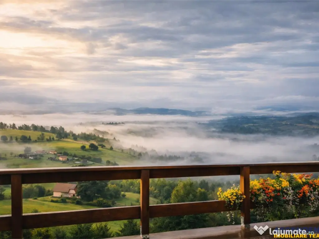 Resedinta pensiune, cu 1.000 mp teren, Pestera, Brasov