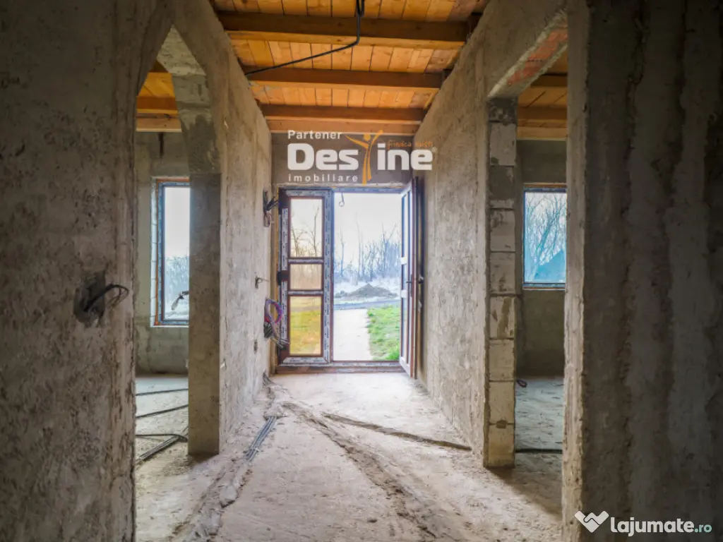 Comision 0% Casă individuală la roșu 75 mp P+POD 570 mp t