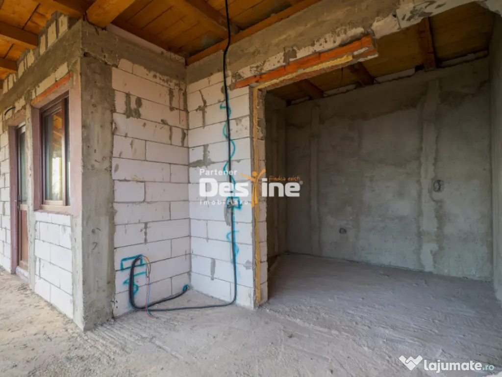 Comision 0% Casă individuală la roșu 75 mp P+POD 570 mp t