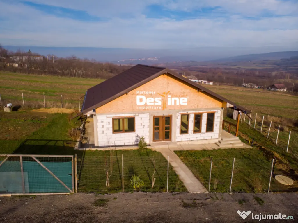 Comision 0% Casă individuală la roșu 75 mp P+POD 570 mp t