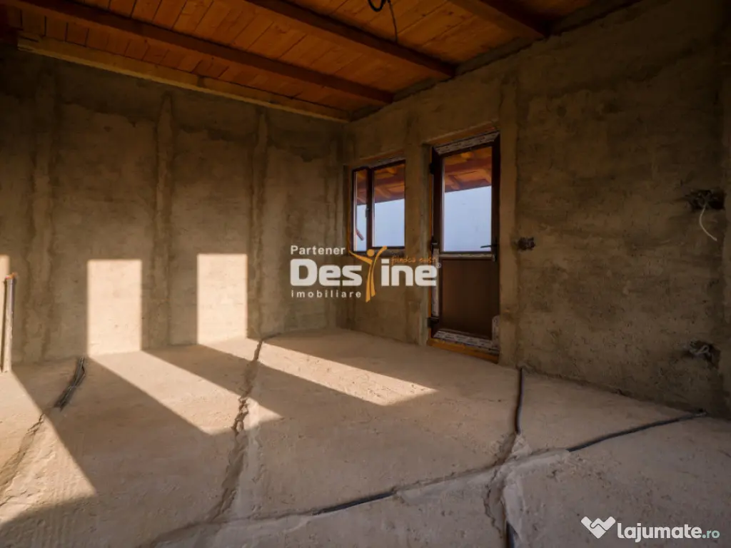 Comision 0% Casă individuală la roșu 75 mp P+POD 570 mp t