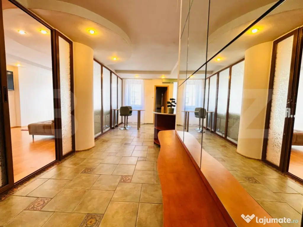 Apartament 3 camere, 85 mp, vedere panoramică în Centru Ci