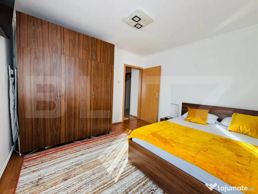 Apartament 3 camere, 85 mp, vedere panoramică în Centru Ci