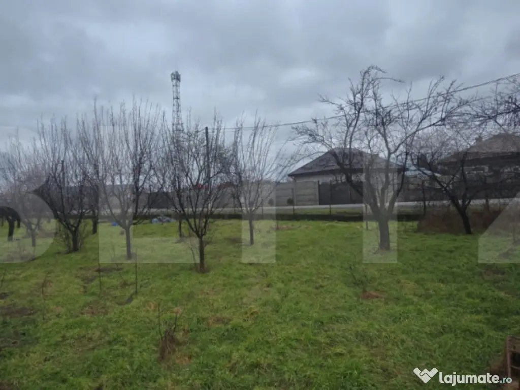 Teren intravilan 1.869 mp, front 80 metri, zona Cârcea - St
