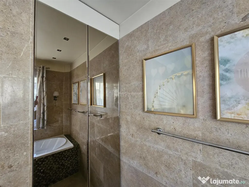 4 cam Floreasca, plus 1 cam mansarda(birou), in vila, curte,