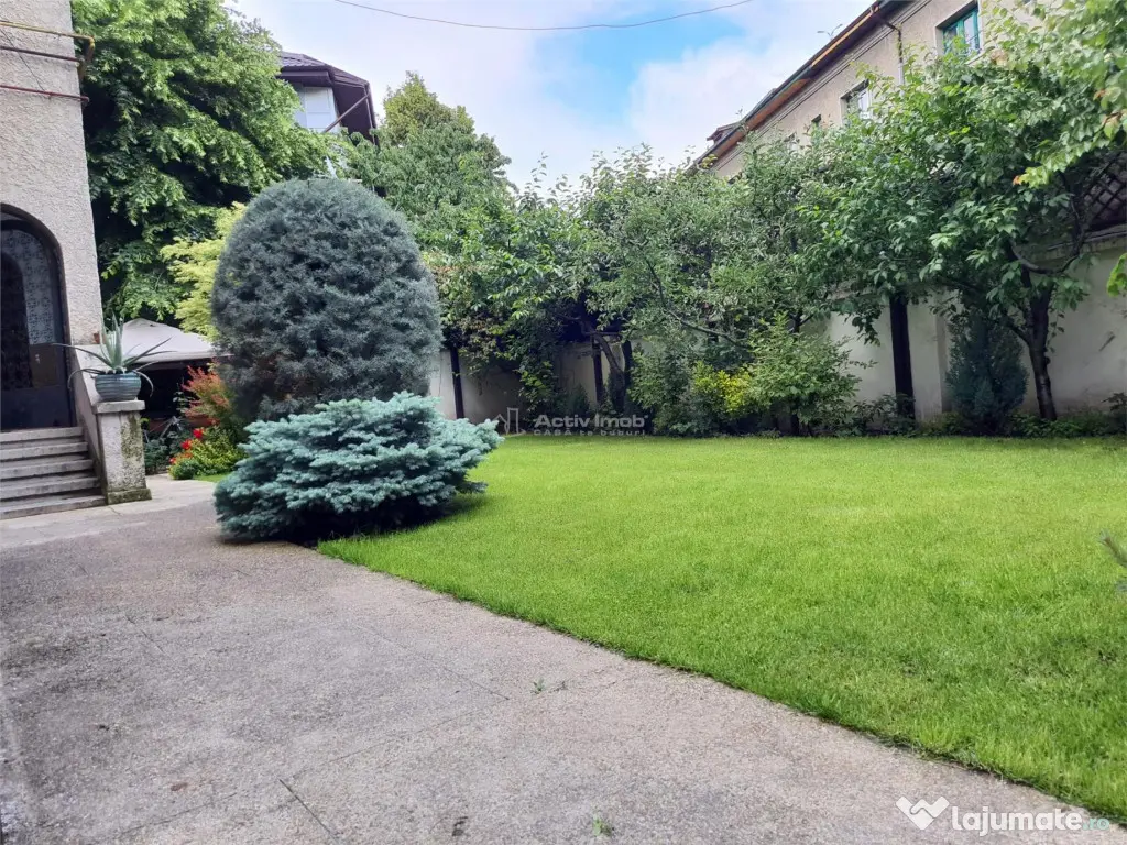 4 cam Floreasca, plus 1 cam mansarda(birou), in vila, curte,