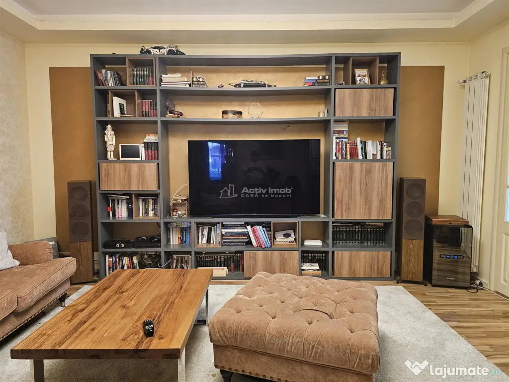 4 cam Floreasca, plus 1 cam mansarda(birou), in vila, curte,