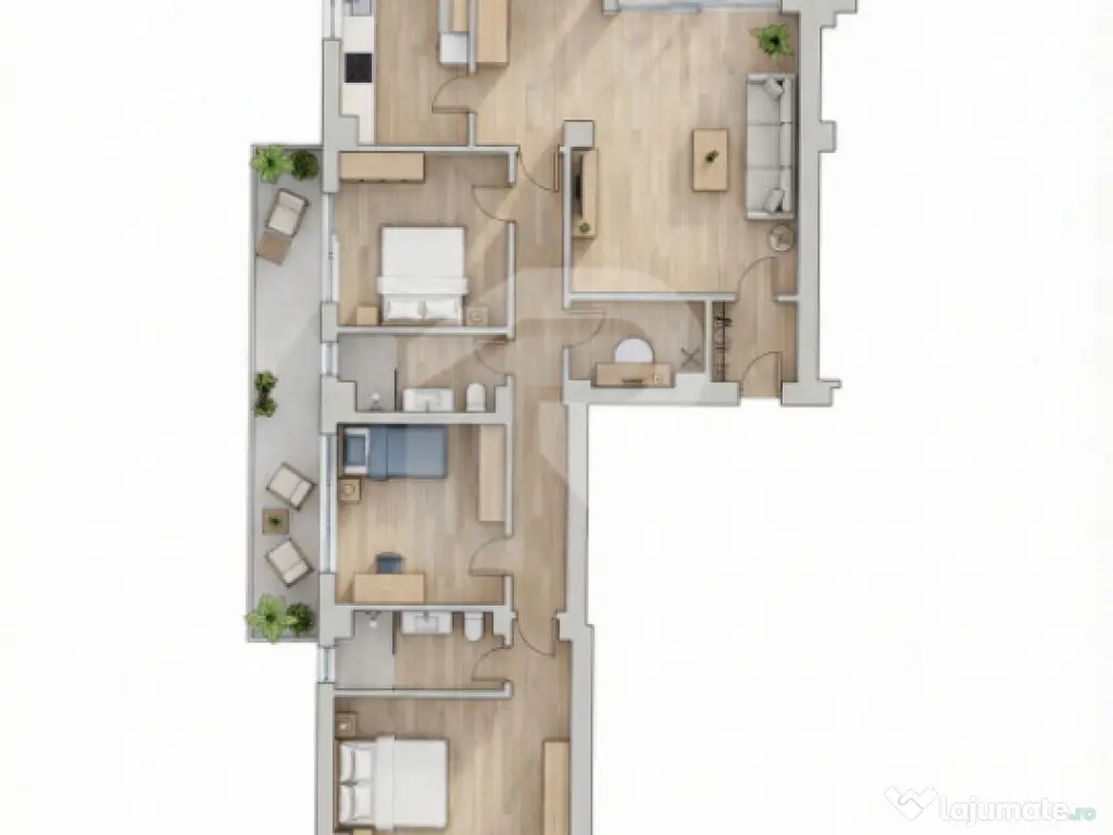 Apartament 4 camere – Pipera - Erou Iancu Nicolae – 175