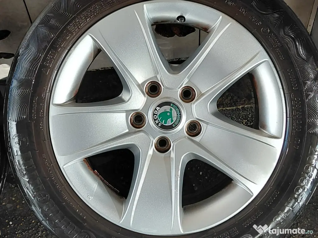 Set Jante Aliaj Originale Skoda r16 