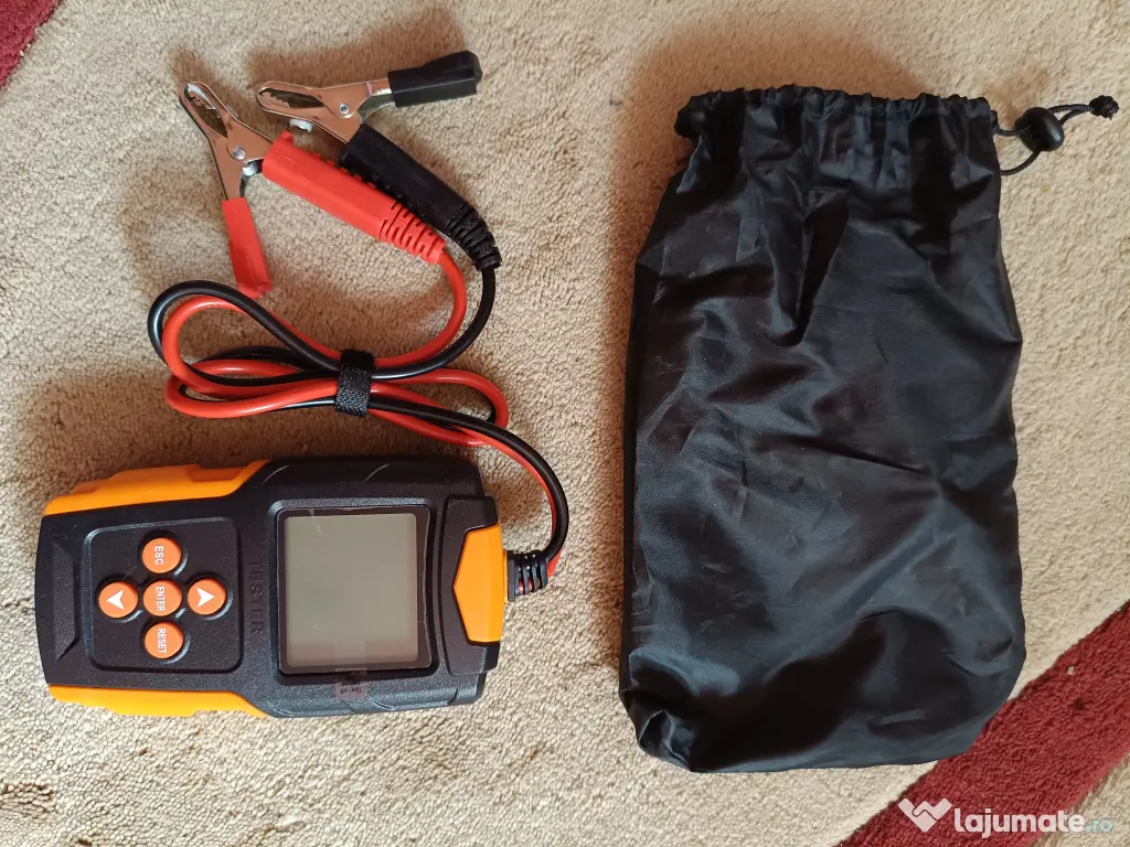 Vând Tester Baterie Auto FBT-200 12V-24V, 100-2000 CCA, 2-220 Ah - NOU / SIGILAT 