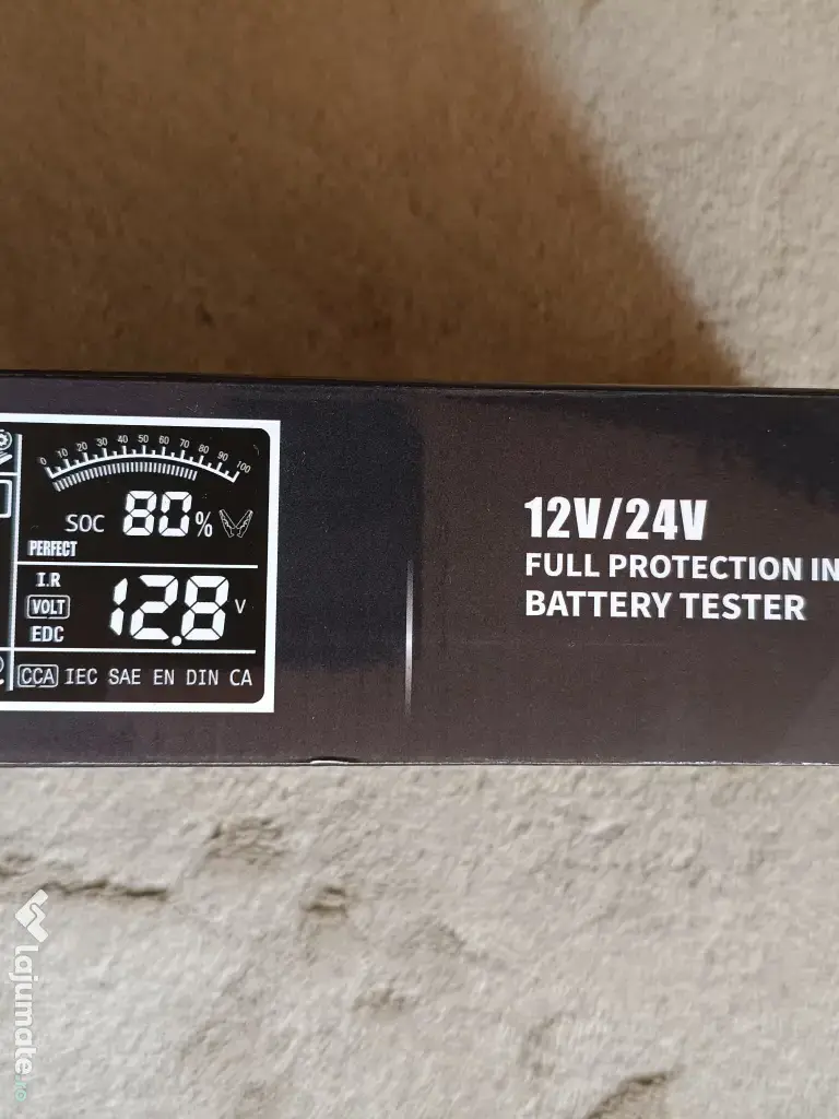 Vând Tester Baterie Auto FBT-200 12V-24V, 100-2000 CCA, 2-220 Ah - NOU / SIGILAT 