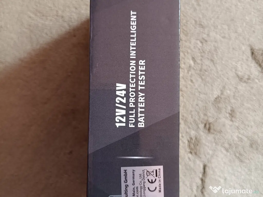 Vând Tester Baterie Auto FBT-200 12V-24V, 100-2000 CCA, 2-220 Ah - NOU / SIGILAT 