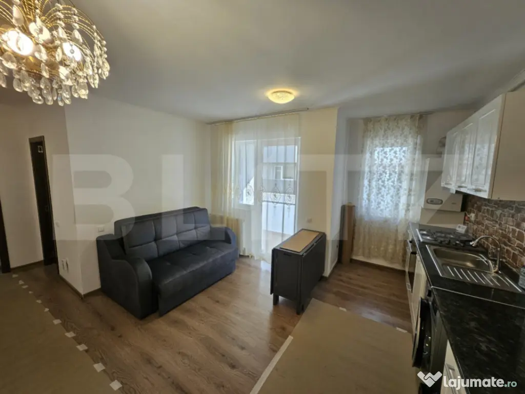 Apartament semidecomandat cu 2 camere, 40mp utili, zona Terr 