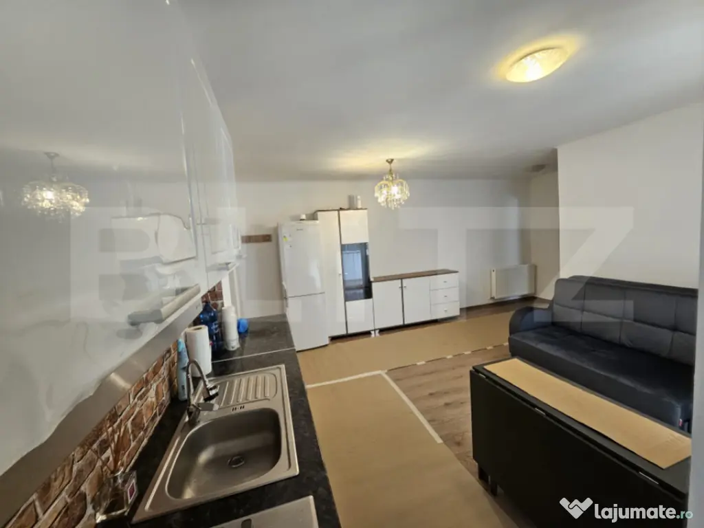 Apartament semidecomandat cu 2 camere, 40mp utili, zona Terr 