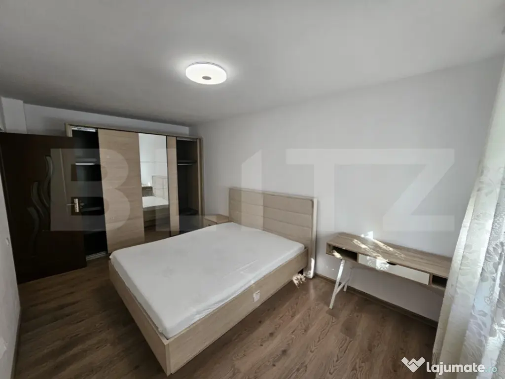 Apartament semidecomandat cu 2 camere, 40mp utili, zona Terr 