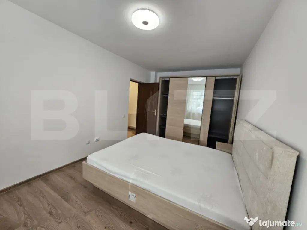 Apartament semidecomandat cu 2 camere, 40mp utili, zona Terr 