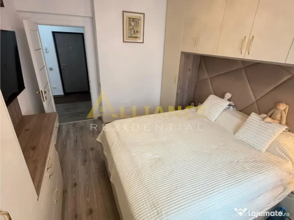 Apartament 2 camere mobilat si utilat, 56 mp, parcare subter 