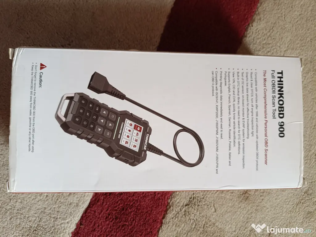THINKOBD 900 - Dispozitiv Avansat Diagnoză Auto Full OBD2 - NOU / SIGILAT 