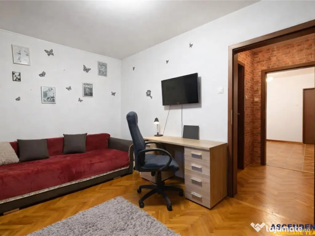 Apartament stilat, energie pozitiva, loc parcare, zona buna, 