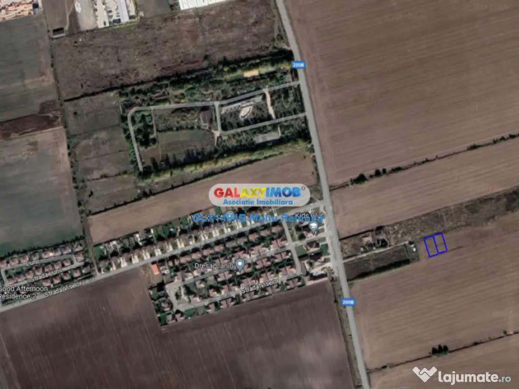 Teren pentru constructie case, 1408 mp Balotesti, zona inel 