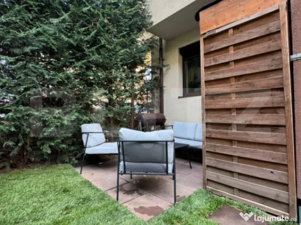 Apartament cu 2 cam, parter, 54 mp, cu gradina de 50 mp si 