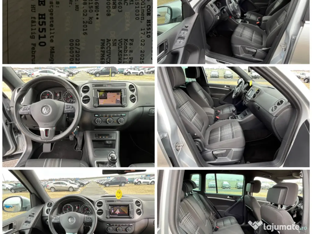 Vw tiguan , fabr 2016, 2.0 TDI ,150 CP, euro 6