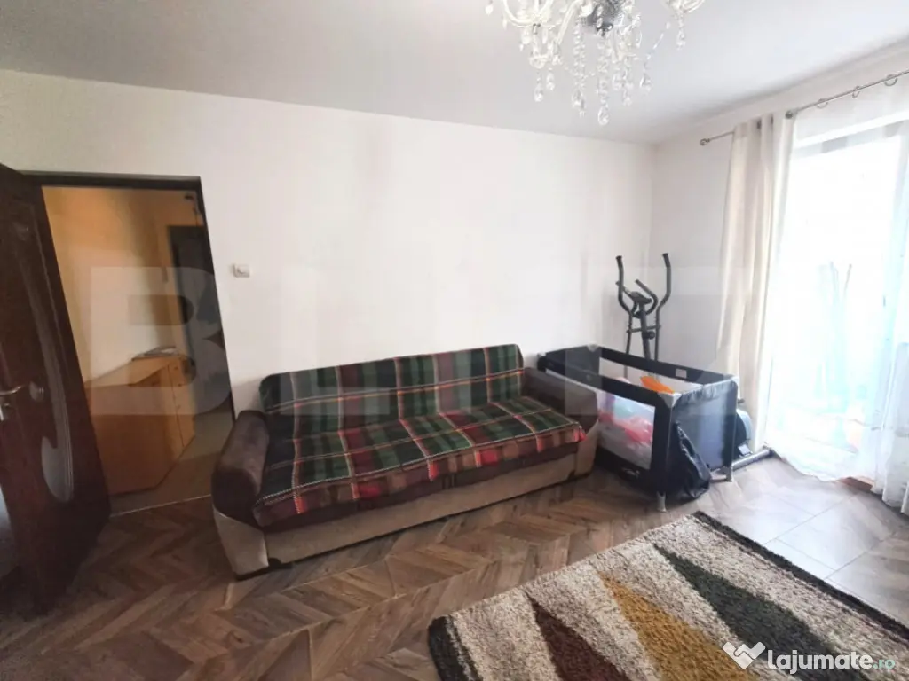 Apartament 2 camere, complet mobilat, 41 mp, loc de parcare 