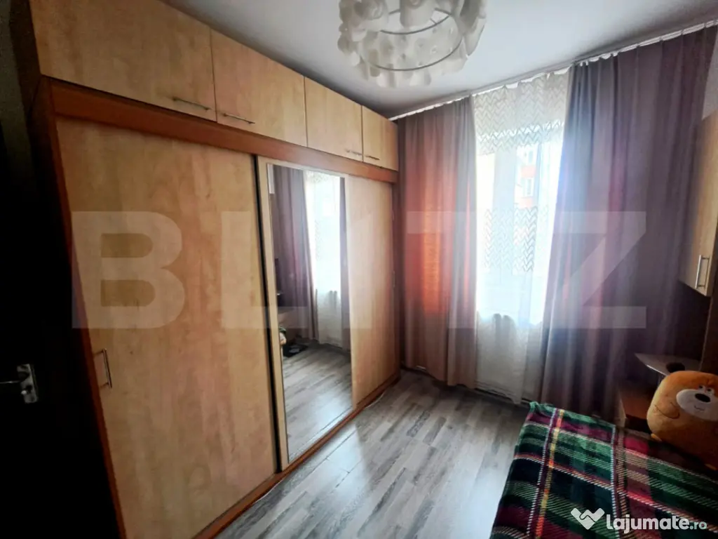 Apartament 2 camere, complet mobilat, 41 mp, loc de parcare 