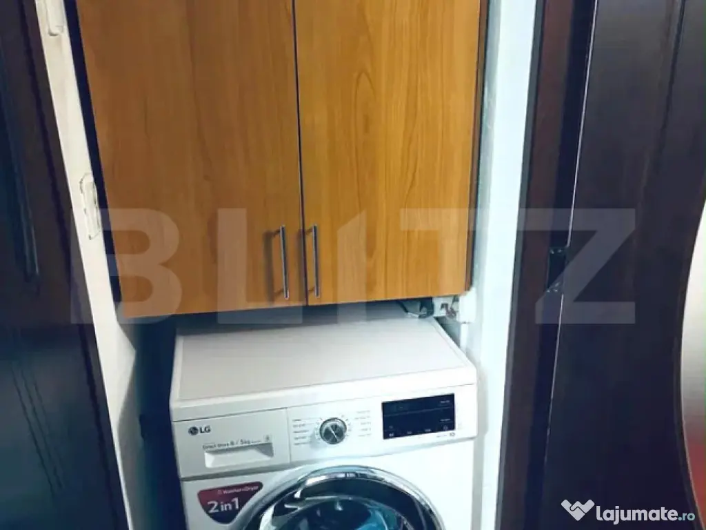 Apartament 2 camere, complet mobilat, 41 mp, loc de parcare 