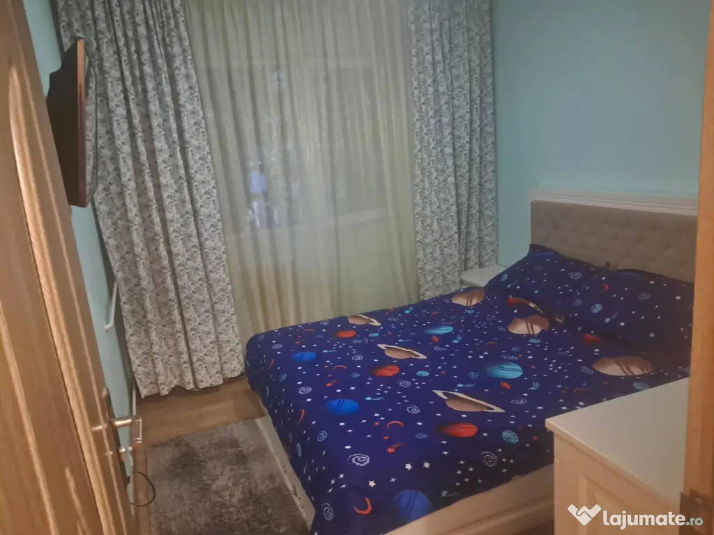 Apartament 2 camere semidecomandat etaj 1 mobilat