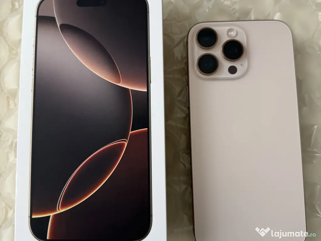 Iphone 16 pro max desert titanium 256 gb