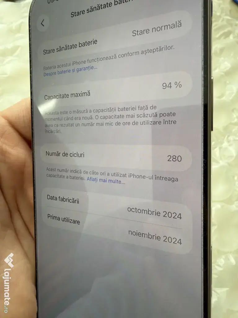 Iphone 16 pro max desert titanium 256 gb