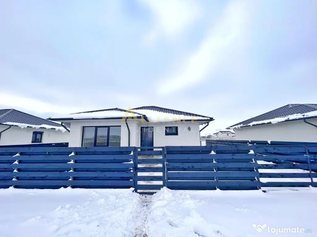 Casa Individuala | 1 Nivel | 3 camere | Teren 250mp 