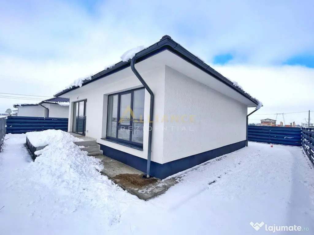 Casa Individuala | 1 Nivel | 3 camere | Teren 250mp 