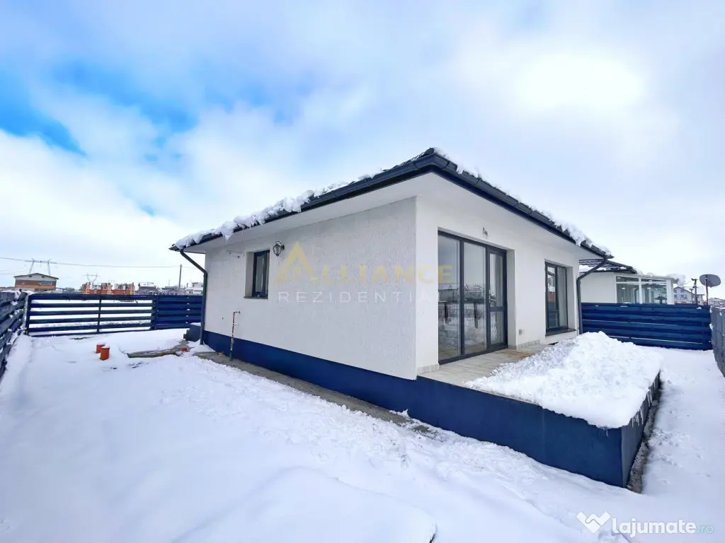 Casa Individuala | 1 Nivel | 3 camere | Teren 250mp 